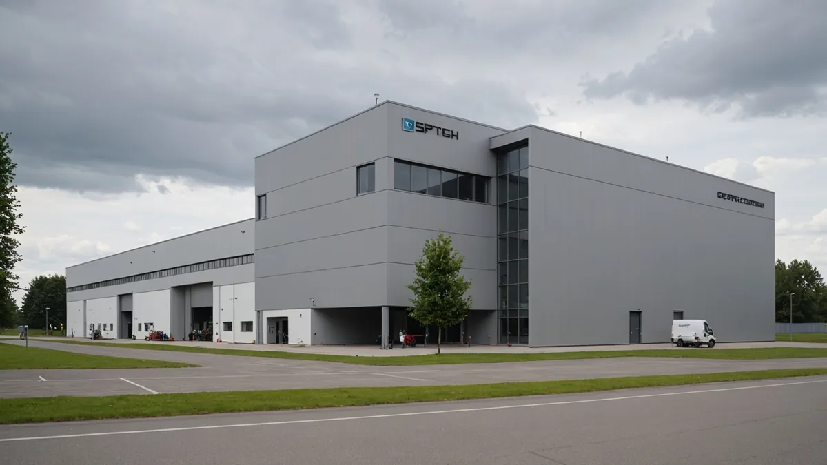 ISPTech engineering facility in Lampoldshausen, Baden-Württemberg